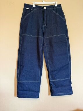 Shelter Brewers in dark denim.
